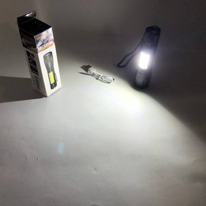 Фонарик карманный PLD C609-T6+COB, Сверхмощный фонарик, Яркий фонарик, Качественный фонарик