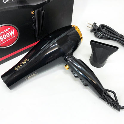 Фен Gemei GM-1765 Профессиональный фен для волос две скорости и три режима для сушки и укладки волос