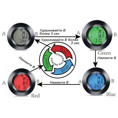 Велокомпьютер 995/997 проводной 22 функции с подсветкой водонепроницаемый