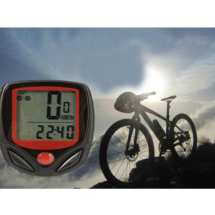 Велокомпьютер SB-318/2016, подсветка дисплея, 15 функций