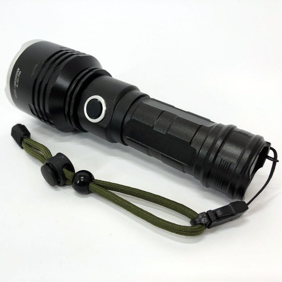 Фонарь полицейский X-Balog BL-531-P90 1х26650 8800mah USB/microUSB/ 3хААА R3 функция Power Bank