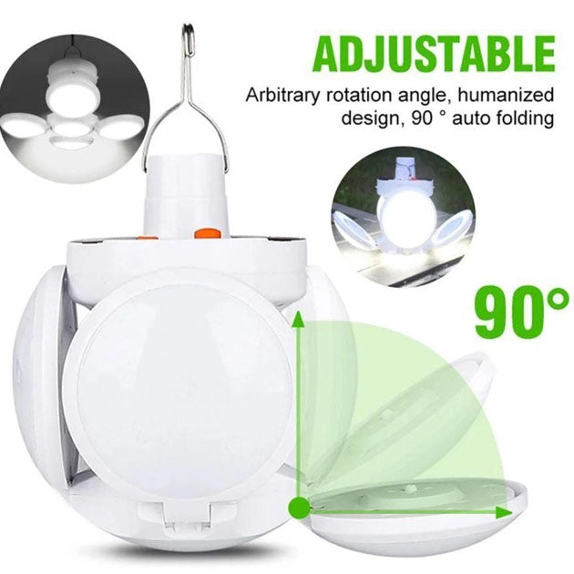 Фонарь Лампа для кемпинга аккумуляторная BL-2029 + SOLAR на солнечной батарее кемпинговый складной фонарь