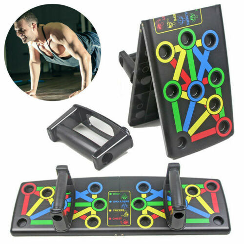 Тренажер для отжиманий Foldable Push Up, портативный тренажер для отжиманий, платформа для отжимания