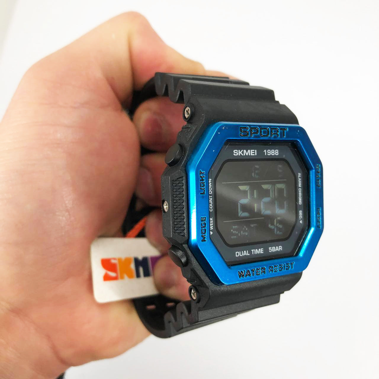 Часы наручные мужские SKMEI 1988BU, оригинальные мужские часы, фирменные спортивные часы