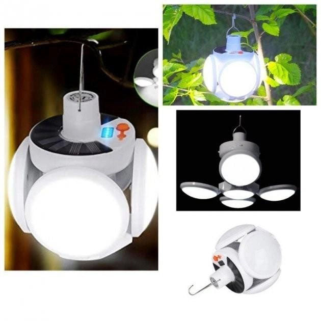 Фонарь Лампа для кемпинга аккумуляторная BL-2029 + SOLAR на солнечной батарее кемпинговый складной фонарь