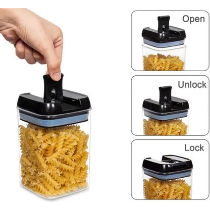 Набор контейнеров для еды FOOD Storage Container Set на защелках с уплотнителем из 7 предметов