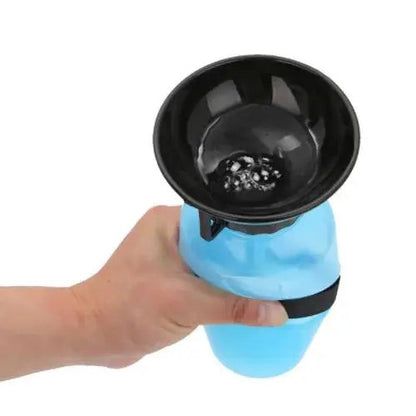 Поилка для собак дорожная переносная Aqua Dog 537 мл портативная бутылка для крупных и мелких собак FS-97