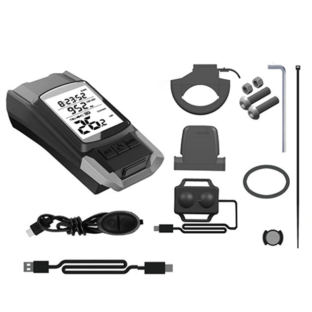 Велофара с компьютером и сигналом BK-1920-2T6 велофонарь с выносной кнопкой, Велофонарь с водозащитой