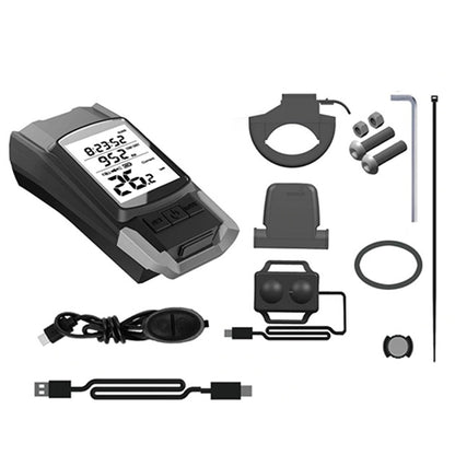 Велофара с компьютером и сигналом BK-1920-2T6 велофонарь с выносной кнопкой, Велофонарь с водозащитой