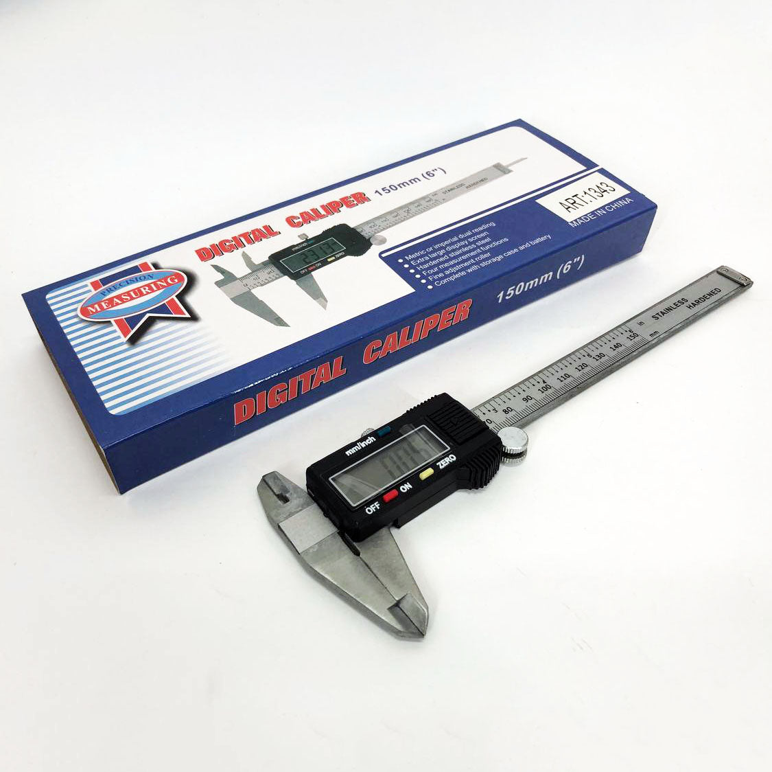 Электронный цифровой Штангенциркуль Digital Caliper 0-150 мм с LCD дисплеем в кейсе микрометр электронный