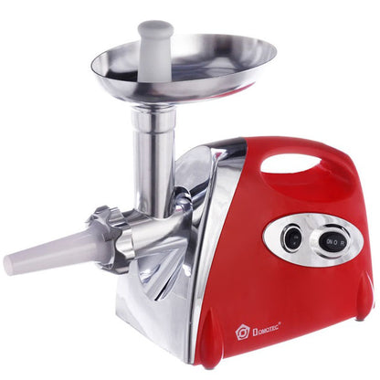 Мясорубка электрическая с соковыжималкой Domotec MS-2019 2400W. Цвет: красный