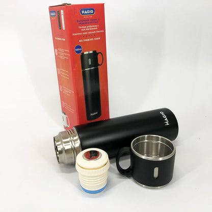 Термос MAGIO MG-1046B 0.5 л, Термос для спортсменів, Термокружка з вакуумною ізоляцією