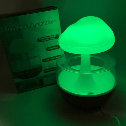 Ночник-увлажнитель с эффектом дождя Cloud Rain Humidifier, Аромадиффузор увлажнитель воздуха для дома