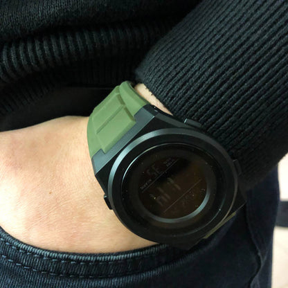 Часы наручные мужские SKMEI 2080AG, мужские армейские водостойкие тактические часы, часы для мужчины