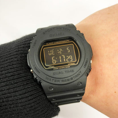 Часы наручные мужские SKMEI 1776BKBK, противоударные часы, часы для военнослужащих, часы скмей мужские