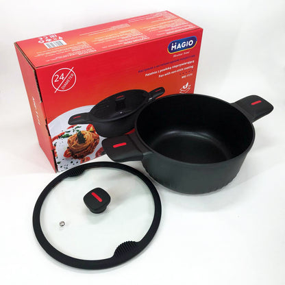 Кастрюля Magio MG-1171 Литая антипригарная 5л 24 см