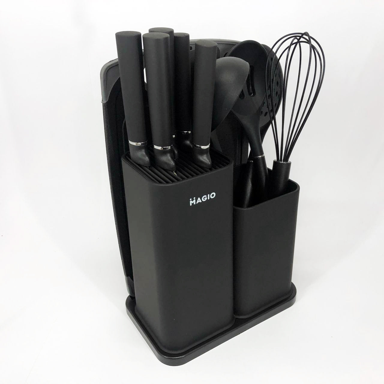 Набор силиконовых кухонных принадлежностей Magio MG-1097B набор ножей лопаток 12 предметов