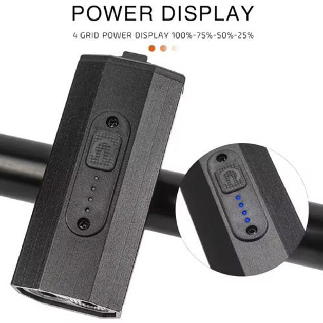 Велофонарь BK-08/01 Pro-2XPE, Фонарик для катания на велосипеде, Велосипедный фонарь с фиксацией на руль