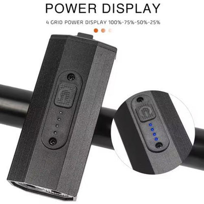 Велофонарь BK-08/01 Pro-2XPE, Фонарик для катания на велосипеде, Велосипедный фонарь с фиксацией на руль