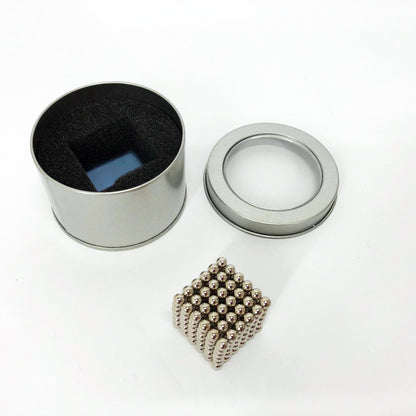 Магнитный конструктор Нео NeoCube Серебро, головоломка Neocube, развивающая игрушка магнит