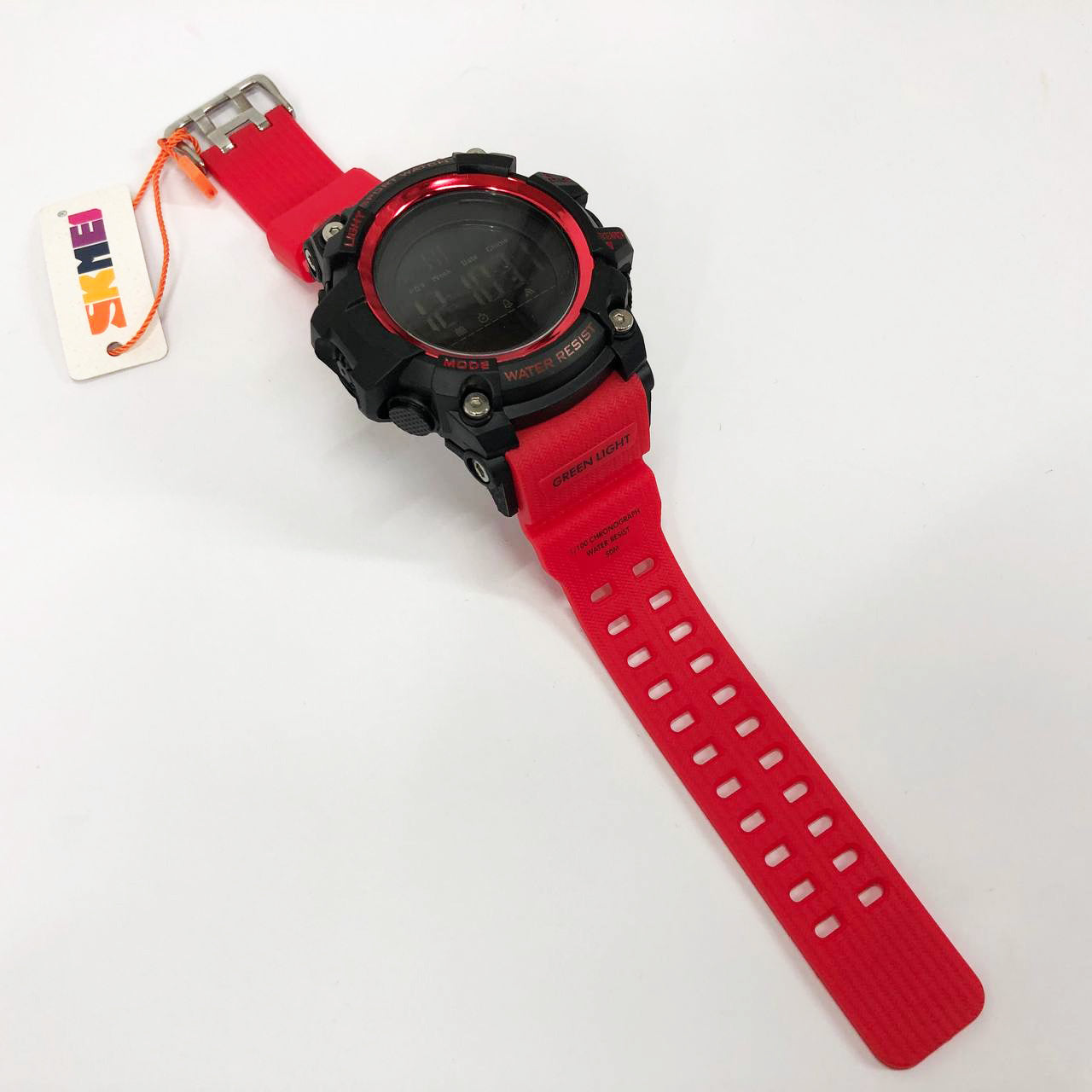 Часы наручные мужские SKMEI 1384RD, мужские тактические часы, противоударные часы, часы спортивные