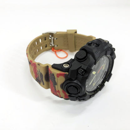 Часы наручные мужские SKMEI 1155BAG RED CAMO, брендовые мужские часы. Цвет: красный камуфляж