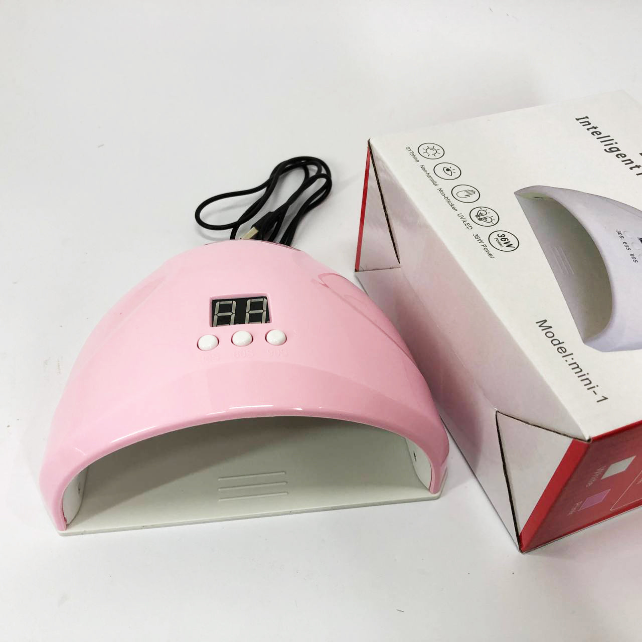 Сушарка для нігтів 36w FD 258 Beauty Nail, Лампа для сушіння гель-лаку будинку, Універсальна лампа для сушіння гель лаку