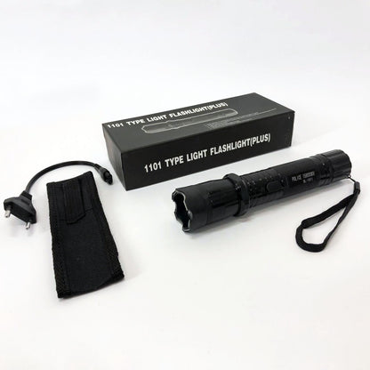 Светодиодный фонарь тактический Police BL-1101 ЗУ 220В + чехол, фонарь ручной тактический