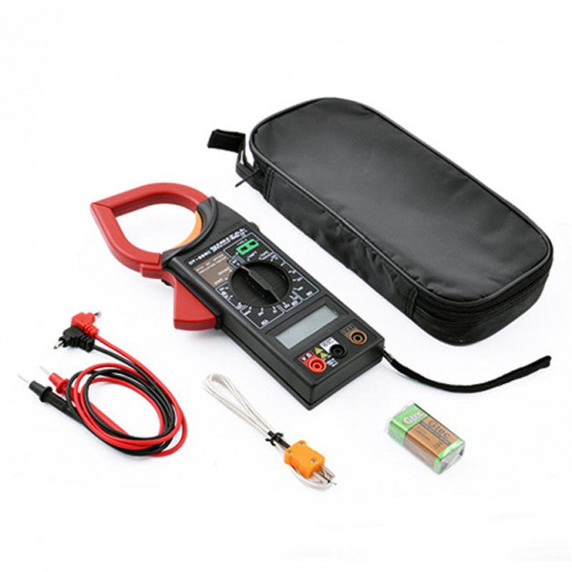 Цифровой Мультиметр DT 266C DIGITAL Токовые клещи мультитестер тестер, Тестер для электрика