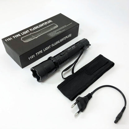 Светодиодный фонарь тактический Police BL-1101 ЗУ 220В + чехол, фонарь ручной тактический