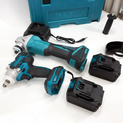 Набор 2 в 1 шуруповёрт + гайковёрт в чемодане 2 аккумулятора