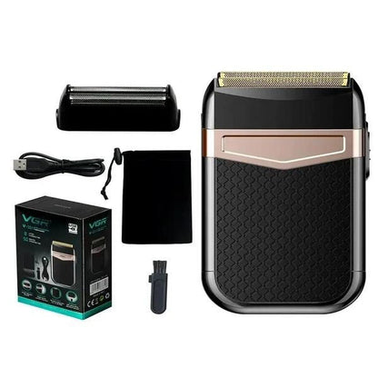 Электробритва VGR V-331, шейвер бритва триммер для стрижки усов и бороды профессиональная мужская бритва