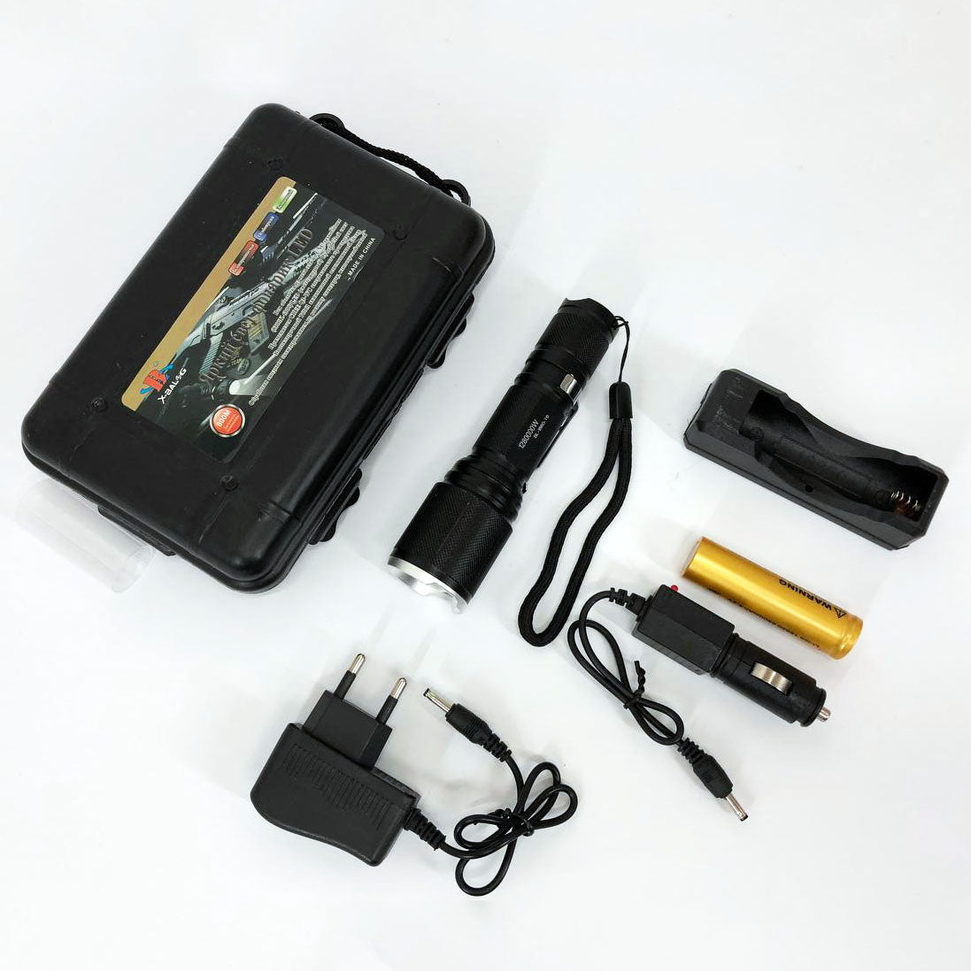 Тактический фонарь Bailong BL-1860-T6, фонарик police оригинал, мощный карманный фонарик