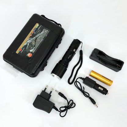 Тактический фонарь Bailong BL-1860-T6, фонарик police оригинал, мощный карманный фонарик