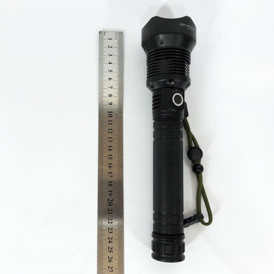 Мощный фонарик аккумуляторный тактический X-Balog BL-X92-P70 с зарядкой от USB, тактичный фонарь