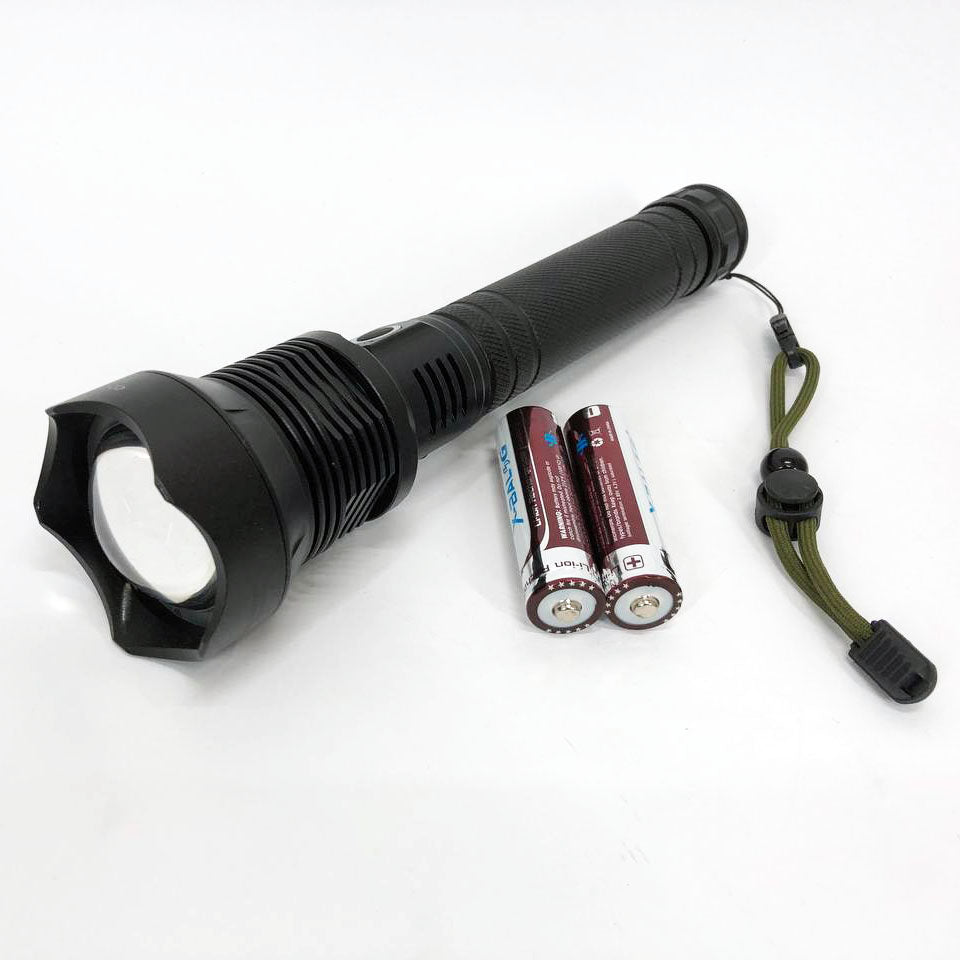 Мощный фонарик аккумуляторный тактический X-Balog BL-X92-P70 с зарядкой от USB, тактичный фонарь