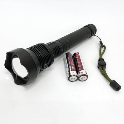 Мощный фонарик аккумуляторный тактический X-Balog BL-X92-P70 с зарядкой от USB, тактичный фонарь