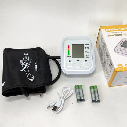 Автоматический тонометр ARM Style B02R с индикатором аритмии, хороший аппарат для измерения давления