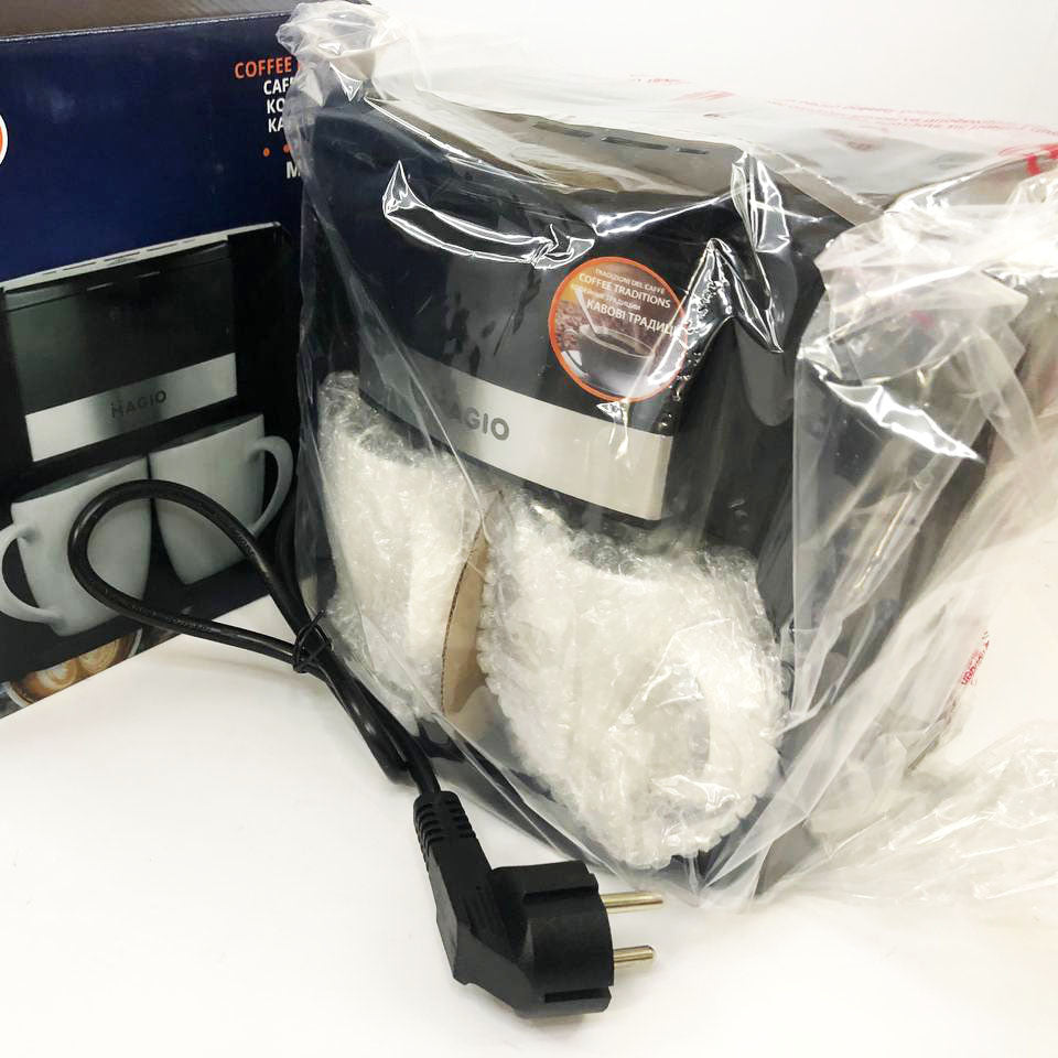 Капельная кофеварка 450 Вт MAGIO MG-450, кофеварка для дома, маленькая кофемашина