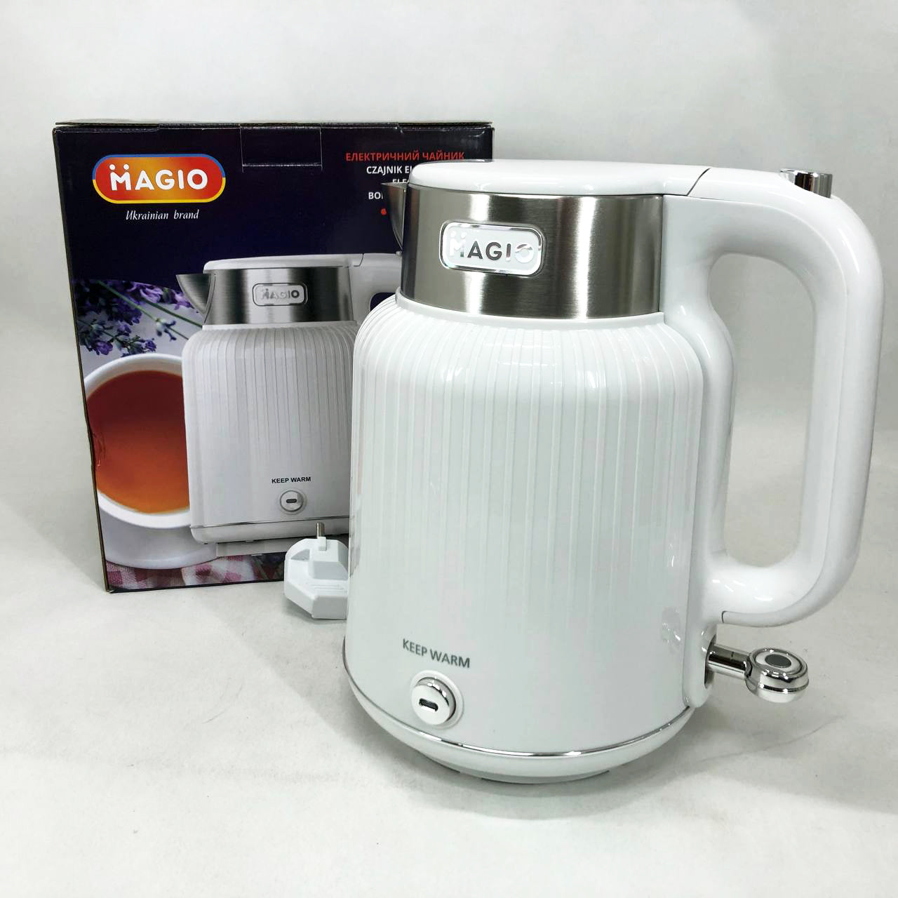 Электрочайник Magio MG-508, Хороший электрический чайник, Чайник електро, Стильный электрический чайник
