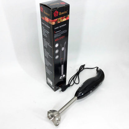 Блендер DOMOTEC MS-5101 занурювальний 350 Вт нержавіюча сталь, блендер для молочних коктейлів блендер подрібнювач