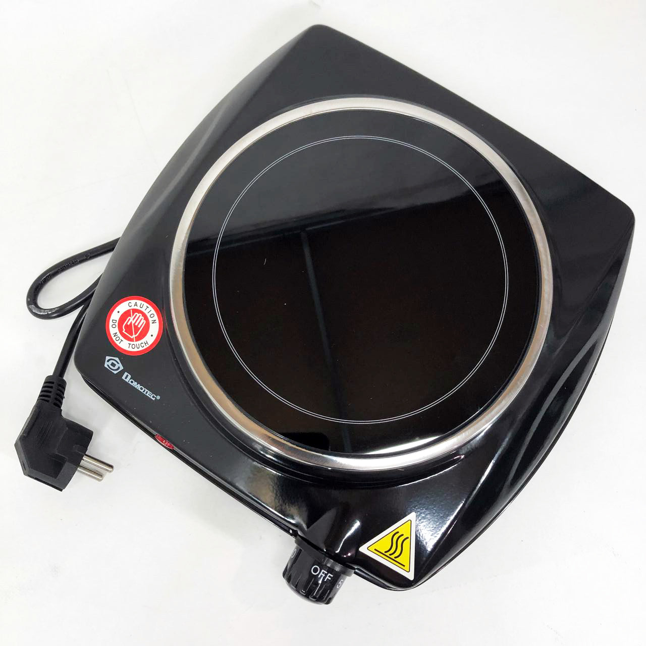 Электроплита настольная DOMOTEC MS-5851 900 Вт, Кухонная плита электро для кухни на 1 конфорку