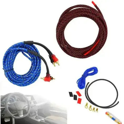 Набор проводов AWG/RCA для установки саббуфера KIT 10GA / C011