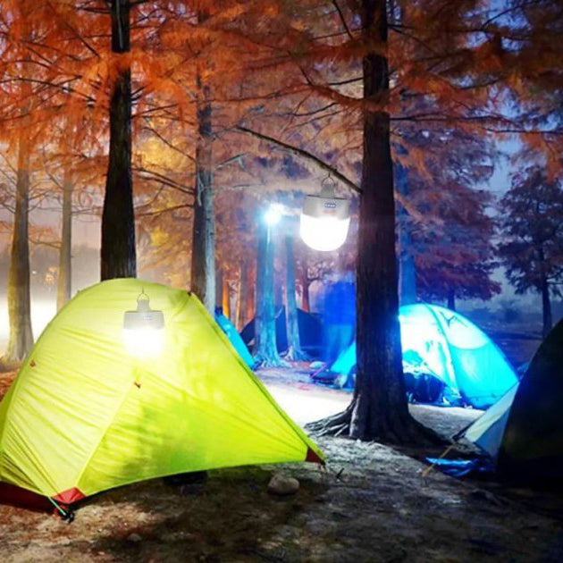 Аккумуляторная кемпинговая LED лампа светильник JD-2022 с солнечной панелью, кемпинговый фонарь-лампа