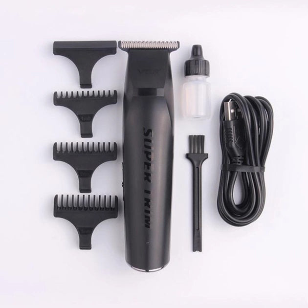 Машинка для стрижки VGR V-229 беспроводная с комплектом насадок, окантовочная машинка