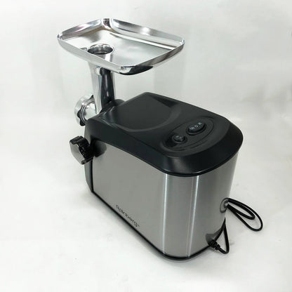 Электрическая мясорубка Rainberg RB-673 с соковыжималкой и шинковкой 9 насадок 3000W с реверсом