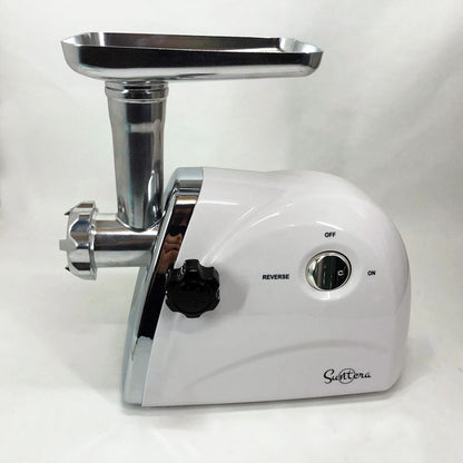 Мясорубка Suntera SMG-5418W, электромясорубка для дома, мясорубка с металлическим редуктором