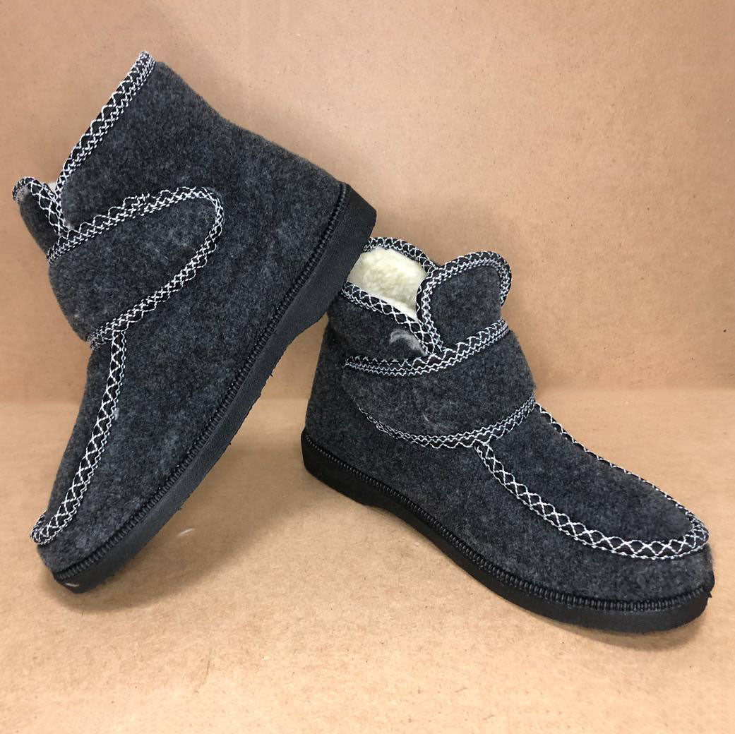 Черевики жіночі хутряні утеплені з застібкою 38 розмір, Жіночі зимові черевики з повсті