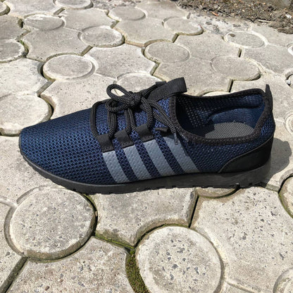 Мужские кроссовки текстиль, мужские кроссовки из сетки 40 размер. Летние кроссовки. Модель 54654. Цвет: синий