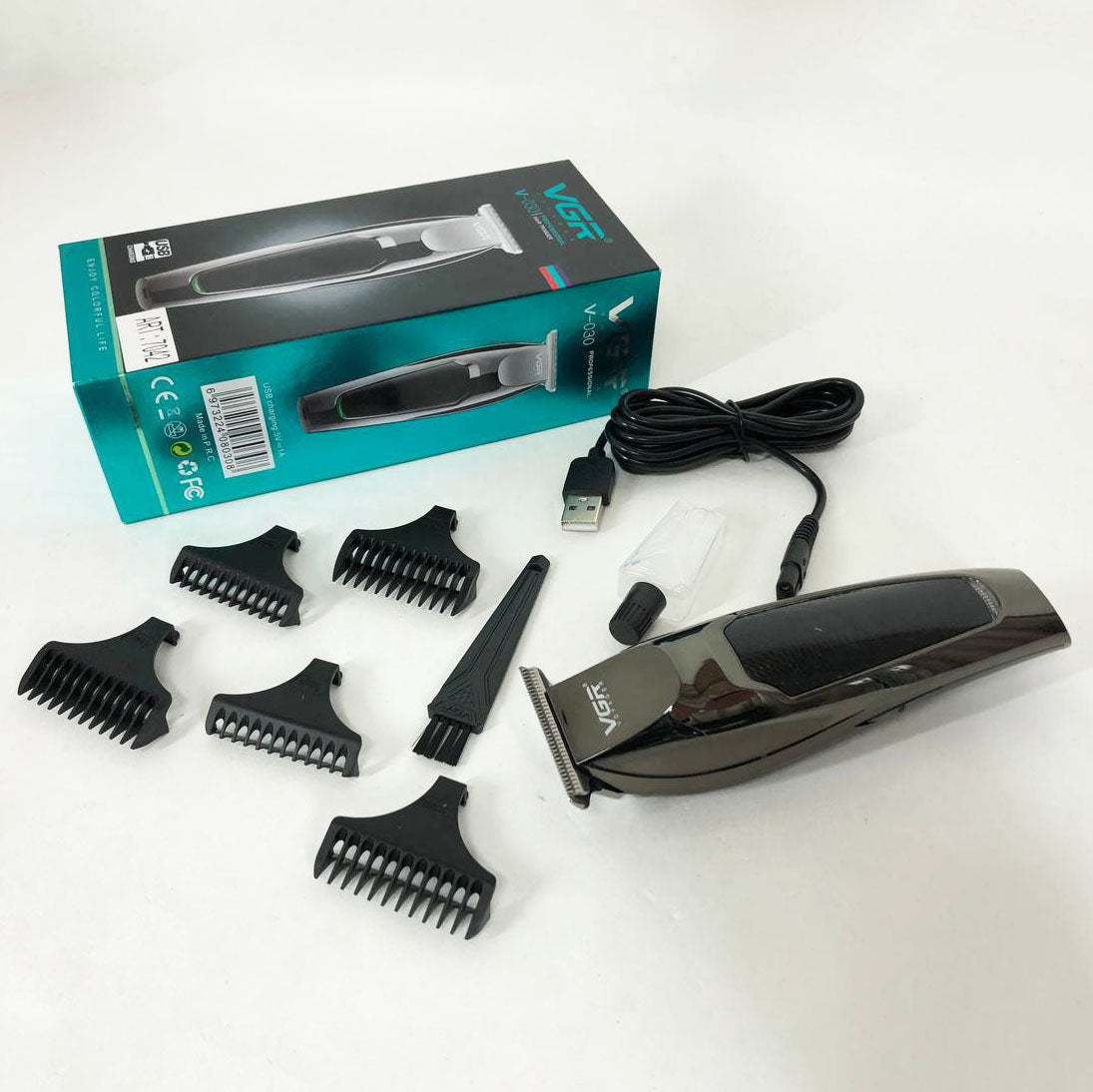 Беспроводная машинка Для Стрижки Волос VGR V-030 Бoдигpуммep, подстригательная машинка профессиональная